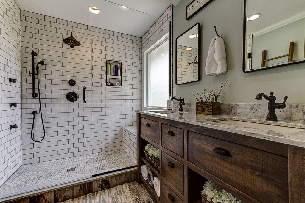 Take a look at the newest bathroom design trends: what Dreamscape Construction has learned